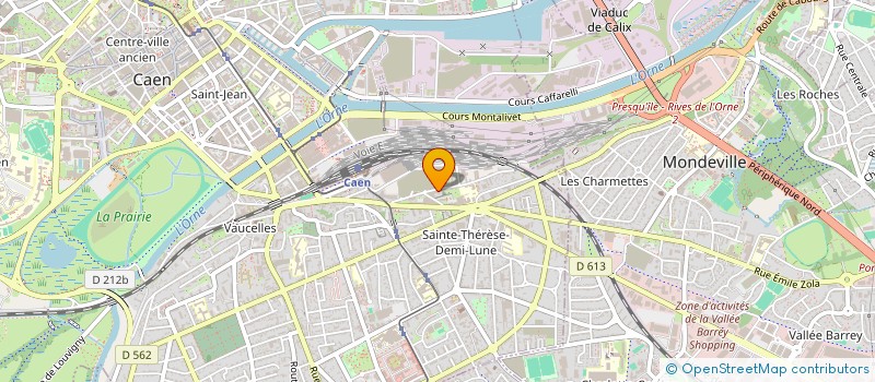 localisation de l'entreprise TELE MARKETING SYSTEM à CAEN