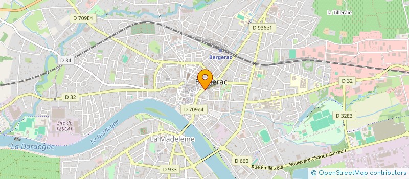 localisation de l'entreprise TELE MENAGER 2000 à BERGERAC