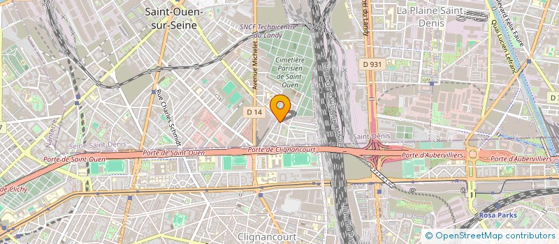localisation de l'entreprise TELE-NETWORKS à SAINT-OUEN-SUR-SEINE