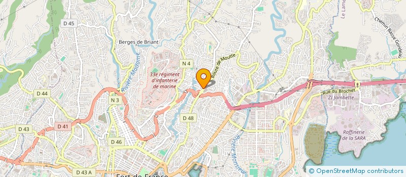 localisation de l'entreprise TELE PAYS  FORT-DE-FRANCE