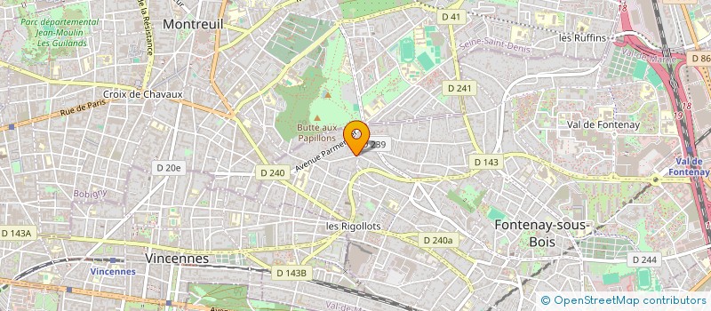 localisation de l'entreprise TELE SATELLITE PUBLICATIONS à FONTENAY-SOUS-BOIS