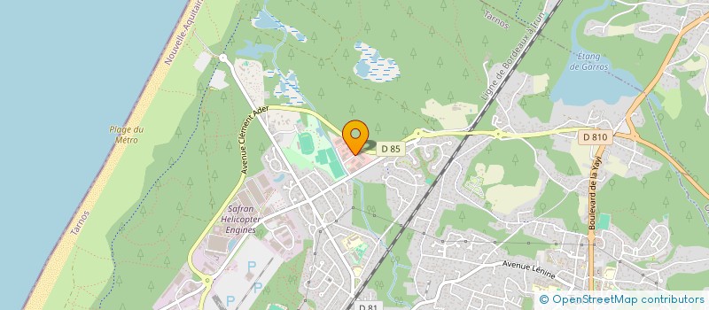 localisation de l'entreprise TELE SECOURS  TARNOS