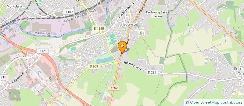 localisation de l'entreprise TELE SERVICE HOEL  LOUVROIL
