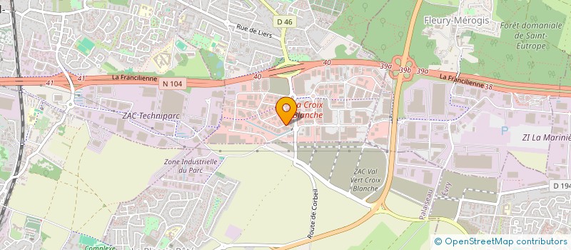 localisation de l'entreprise TELE STOCK MENAGER à MAROLLES-EN-HUREPOIX
