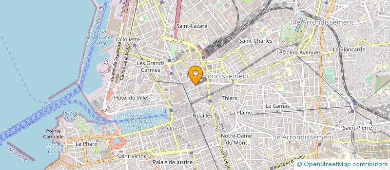 localisation de l'entreprise TELE SURPRISES JEUX ET JOUETS à MARSEILLE