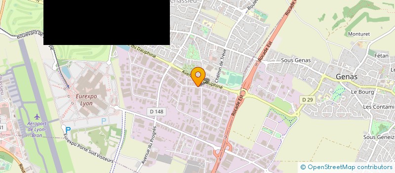 localisation de l'entreprise TELE SYSTEM FRANCE  CHASSIEU