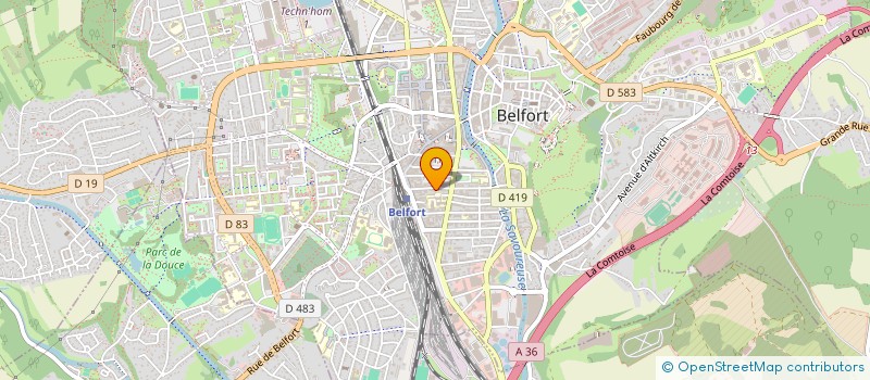 localisation de l'entreprise TELE-TECH SERVICES à BELFORT