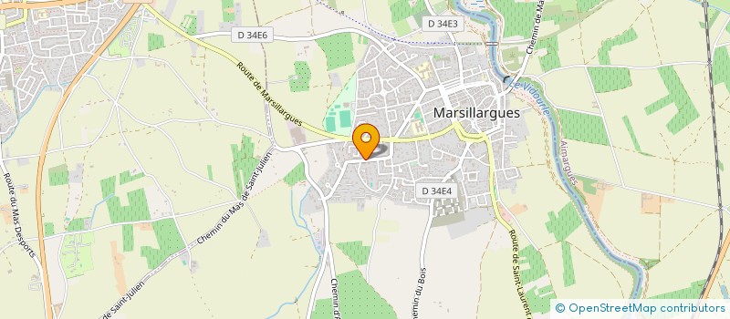 localisation de l'entreprise TELE VIDEO à MARSILLARGUES