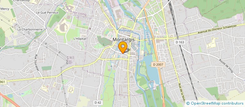 localisation de l'entreprise TELE VIDEO DU GATINAIS à MONTARGIS