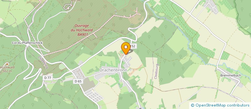localisation de l'entreprise TELE-VIDEO STRASSER à DRACHENBRONN-BIRLENBACH