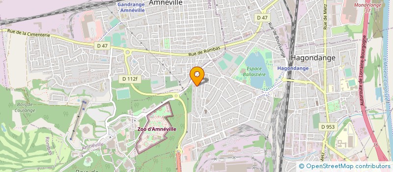 localisation de l'entreprise TELEALARME DISTRI-EST à HAGONDANGE