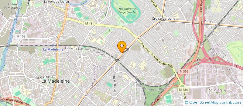 localisation de l'entreprise TELEC à MARCQ-EN-BARŒUL