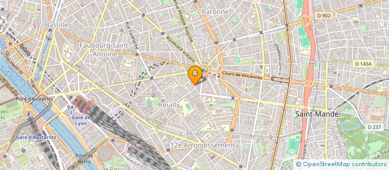 localisation de l'entreprise TELECASH INTERNATIONAL à PARIS