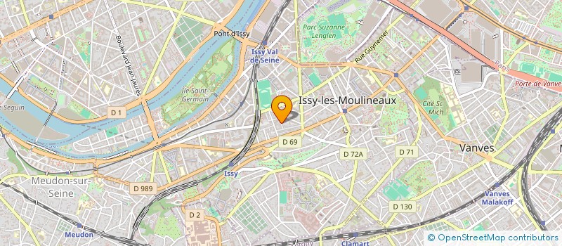 localisation de l'entreprise TELECASTING à ISSY-LES-MOULINEAUX