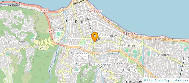 localisation de l'entreprise TELECENTRE APPRENTISSAGE COMMUNICATION à SAINT-DENIS