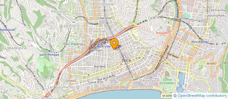 localisation de l'entreprise TELECENTRE NICE COM à NICE