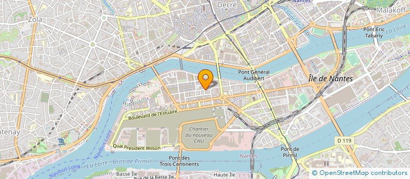 localisation de l'entreprise TELECERT  NANTES