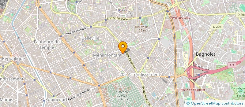 localisation de l'entreprise TELECHANGE  PARIS