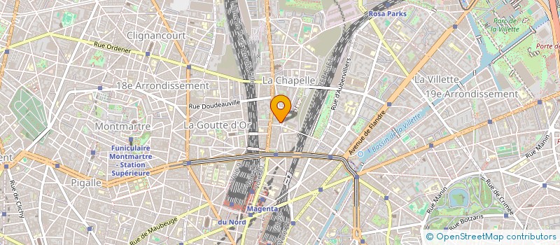 localisation de l'entreprise TELECOM 18 à PARIS