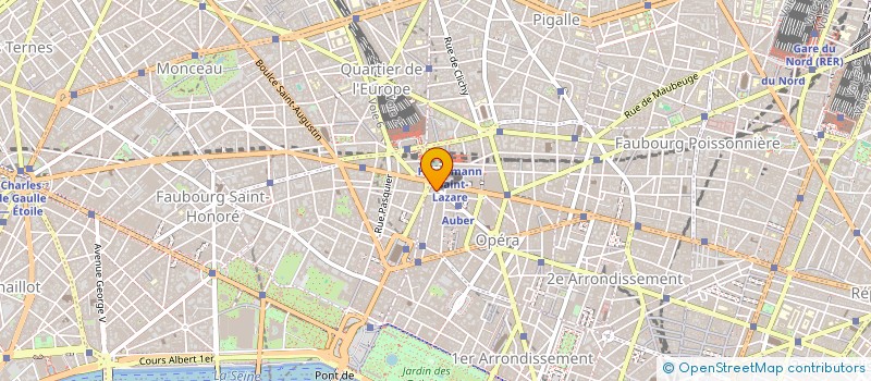 localisation de l'entreprise TELECOM + à PARIS