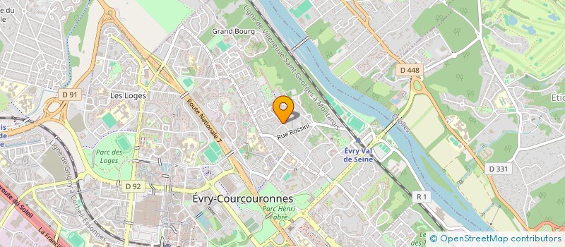 localisation de l'entreprise TELECOM CONSEILS ET SERVICES à EVRY-COURCOURONNES