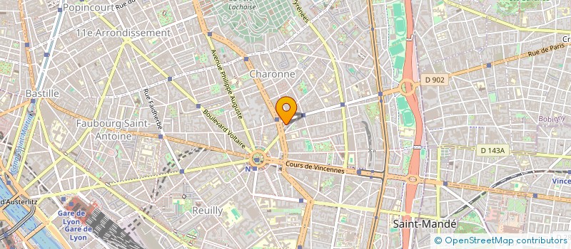 localisation de l'entreprise TELECOM INDUSTRIE ET MAINTENANCE à PARIS