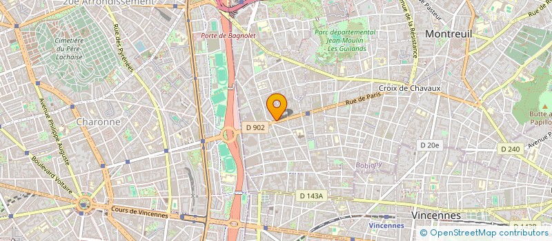 localisation de l'entreprise TELECOM MONTREUIL à MONTREUIL