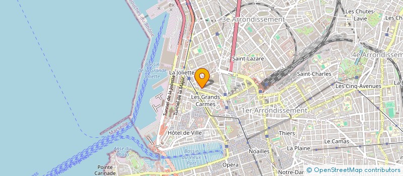 localisation de l'entreprise TELECOM QUALITE SERVICE à MARSEILLE