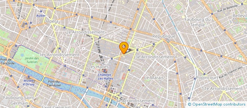 localisation de l'entreprise TELECOMMUNICATIONS INTEGRATION SYSTEMES à PARIS