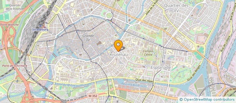 localisation de l'entreprise TELEDEPANNE à STRASBOURG