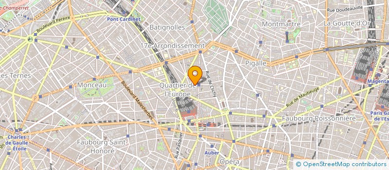 localisation de l'entreprise TELEDISTRIBUTION DIFFUSION LOCALE à PARIS