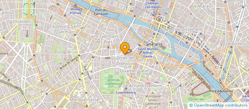 localisation de l'entreprise TELEDITION PARIS S A R L à PARIS
