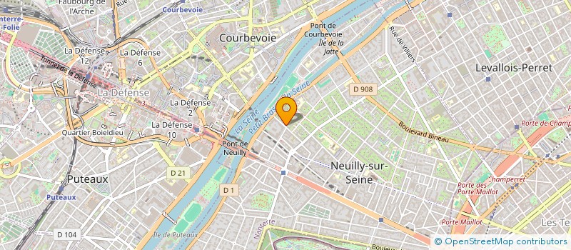 localisation de l'entreprise TELEFERIK à NEUILLY-SUR-SEINE