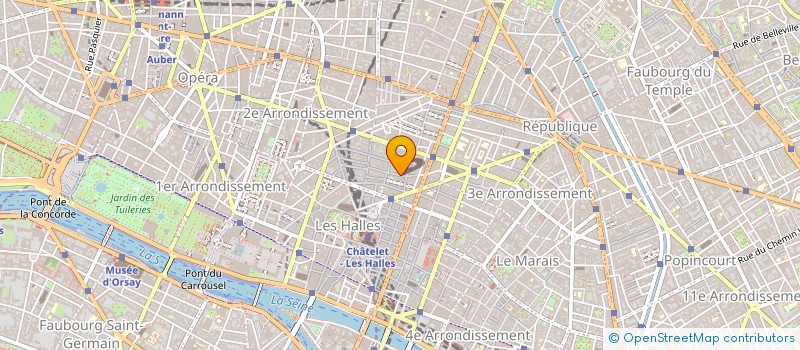 localisation de l'entreprise TELEFUN à PARIS