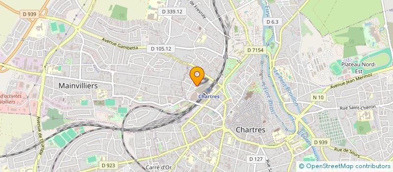localisation de l'entreprise TELEGRAF à CHARTRES