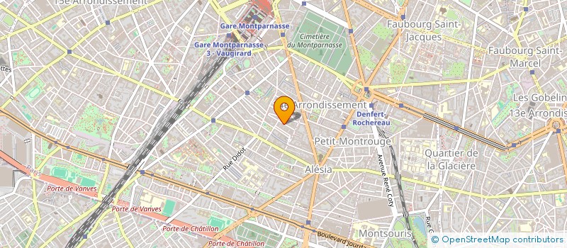 localisation de l'entreprise TELEGRAPH'22 INFO SERVICES à PARIS