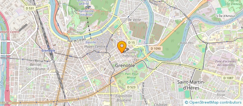 localisation de l'entreprise TELEGRAPHE à GRENOBLE