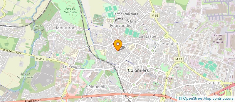 localisation de l'entreprise TELEKIT à COLOMIERS