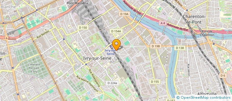 localisation de l'entreprise TELELANGUE à IVRY-SUR-SEINE