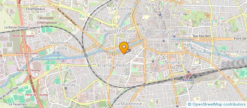 localisation de l'entreprise TELELOOP à RENNES