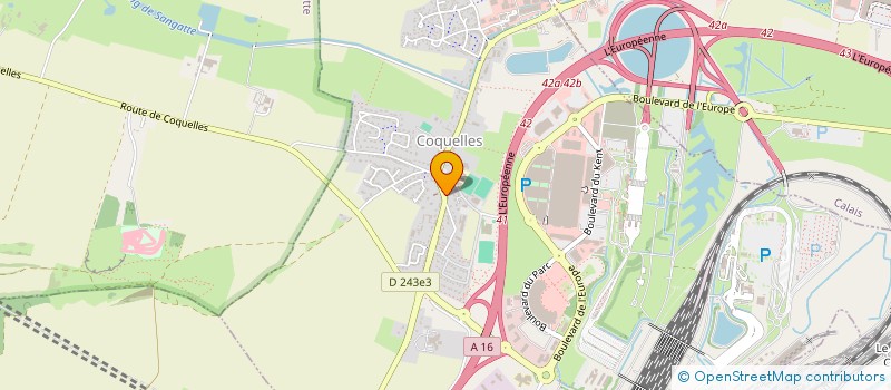 localisation de l'entreprise TELEMAINTENANCE PC  COQUELLES