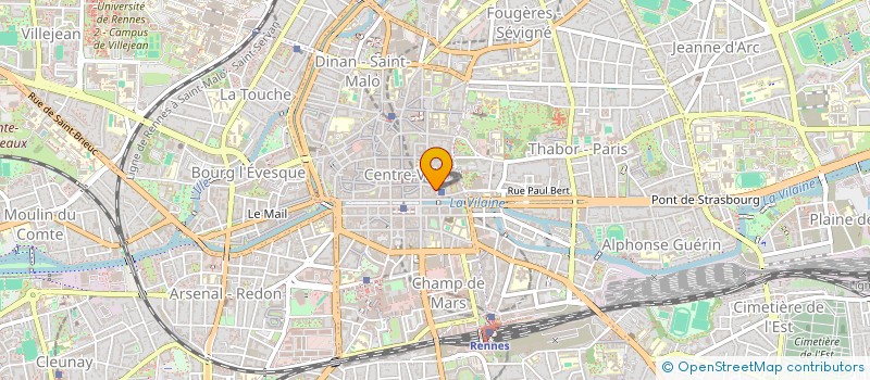localisation de l'entreprise TELEMAQUE à RENNES