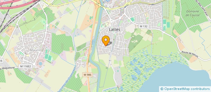 localisation de l'entreprise TELEMARK à LATTES