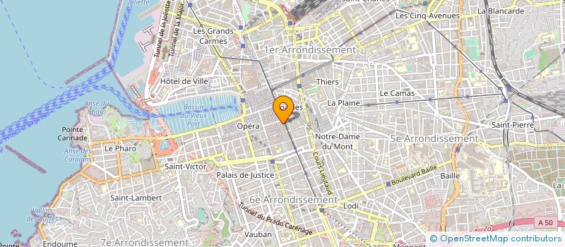 localisation de l'entreprise TELEMASTRO à MARSEILLE