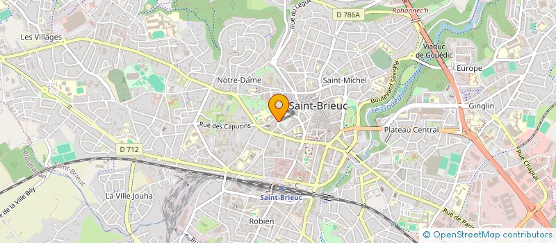 localisation de l'entreprise TELEMAT SNC à SAINT-BRIEUC