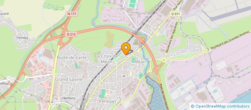 localisation de l'entreprise TELEMATECH DISTRIBUTION à SAINT-NAZAIRE