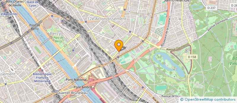 localisation de l'entreprise TELEMATIQUE COTE D'OR à PARIS