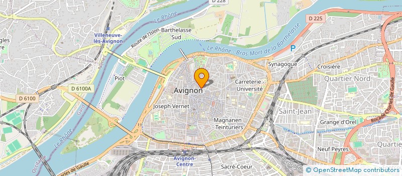 localisation de l'entreprise TELEMATIQUE DU GARD  AVIGNON