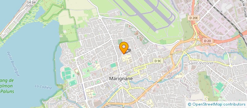 localisation de l'entreprise TELEMATIQUE GESTION SERVICE  MARIGNANE