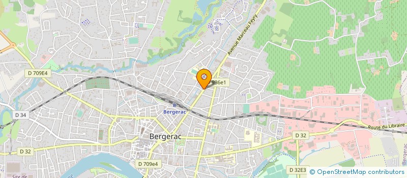 localisation de l'entreprise TELEMATIQUE VALLEE à BERGERAC